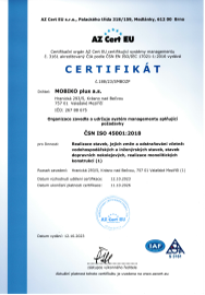 ÄŒSN EN ISO 45001:2018